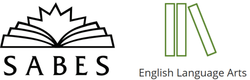 Logos for SABES (open book) and ELA C&I PD Center (set of books)