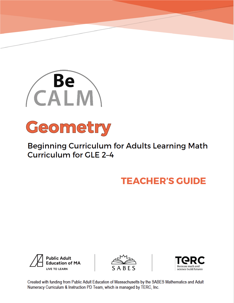 BeCALM Geometry cover