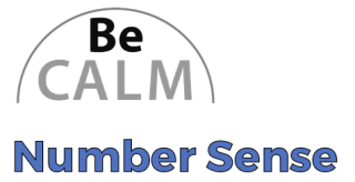 BeCALM Number Sense logo