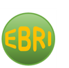 Green circle with EBRI written in it