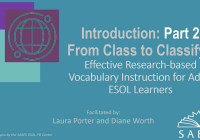 image of title slide: From Class to Classify