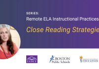 image of title slide: Close Reading Strategies