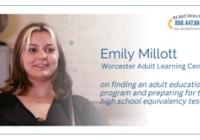 Emily's Goals at the Worcester Adult Learning Center