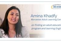 Amina on Learning English at Worcester Adult Learning Center